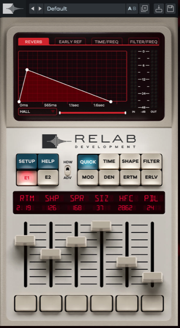 Relab LX480 Dual Engine Reverb V4